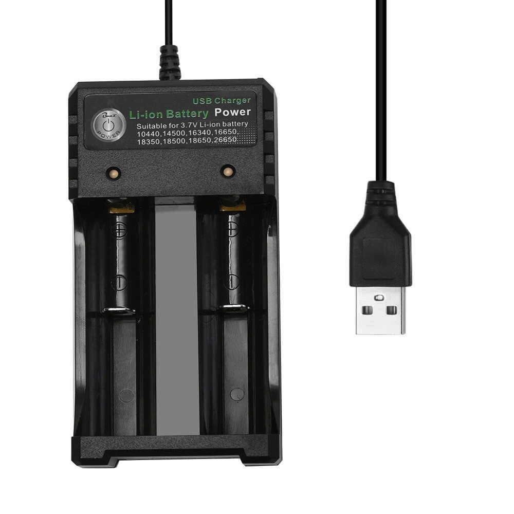 Incarcator MS-5D82A2 Acumulatori 4.2V Li-Ion 18650 cu 2 Porturi la USB